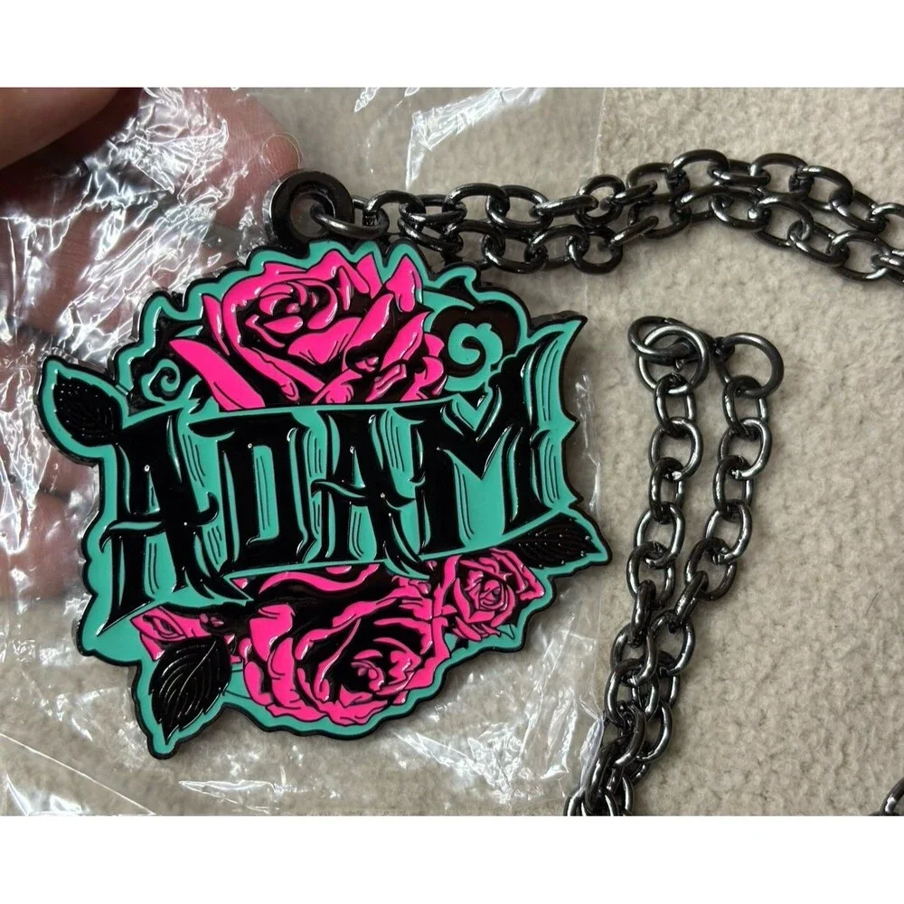 Brand New WWE Authentic Pendant Necklace Chain Adam Rose Exotic Express 2014 Tur